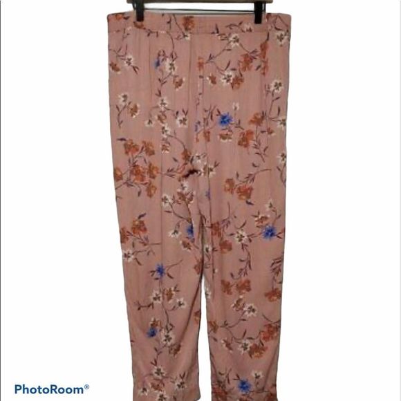 Jessica Simpson Floral Ankle Pant Small - Picture 2 of 7